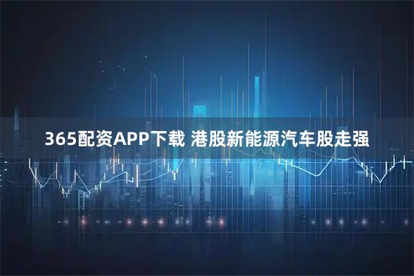 365配资APP下载 港股新能源汽车股走强